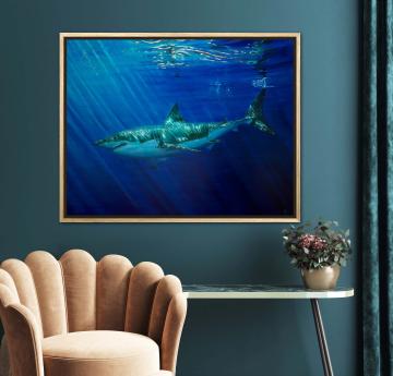 Golden Ocean Reflection Shark
