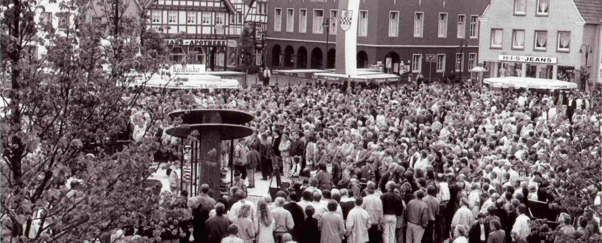 Brunnenfest Kamen mit 3000 Besuchern Brunnenfest Kamen