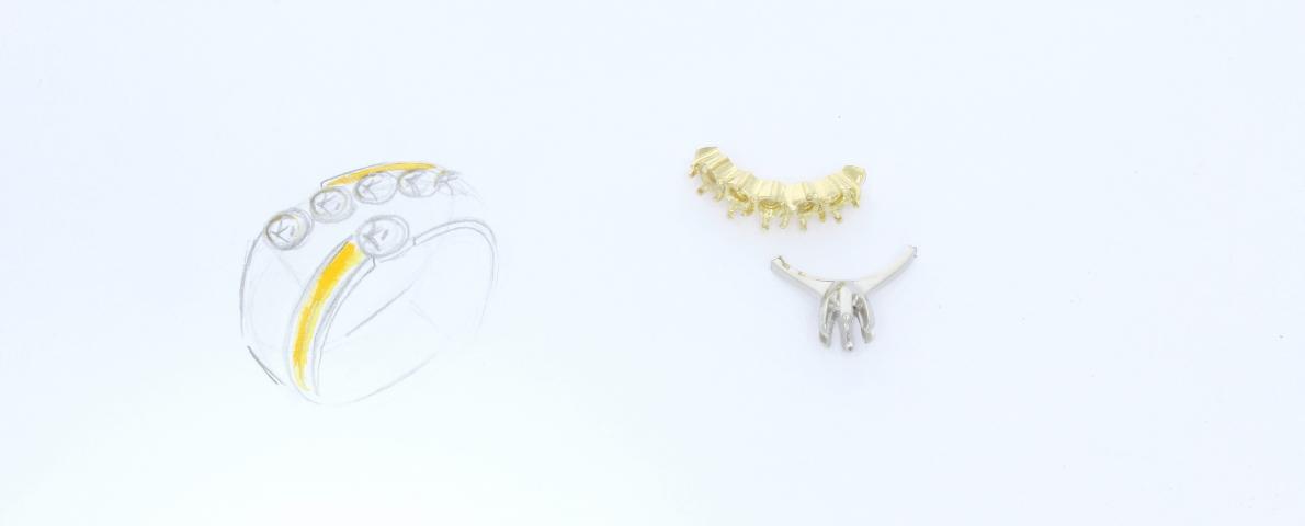 Schmuck-Idee Schmuckumarbeitung Ring