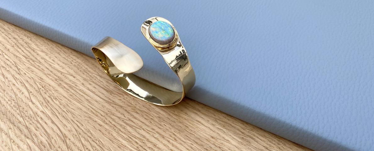 Opal-Armschmuck "Oase" Opal Armschmuck