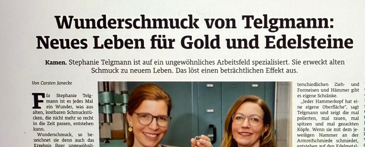 Mein Wunderschmuck Artikel Hellweger Anzeiger