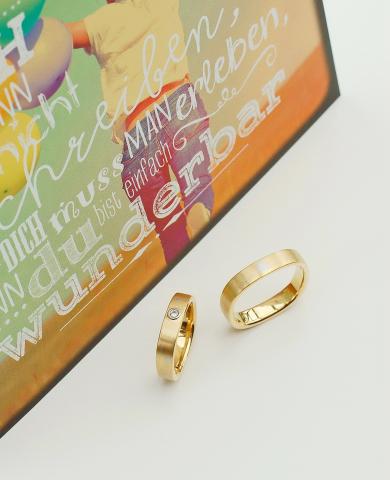 Trauring Unikatschmuck Gold