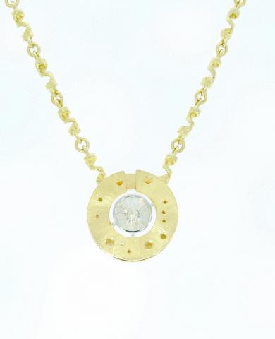 Diamantschmuck Collier "Lichtstrahl" Diamantschmuck Collier "Lichtstrahl"