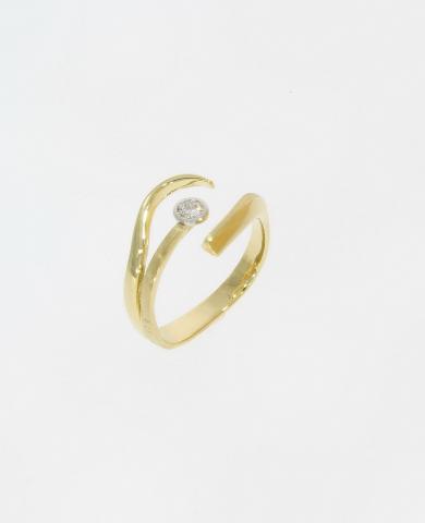 Diamantschmuck Ring „Umarmung" Diamantschmuck Ring „Umarmung"