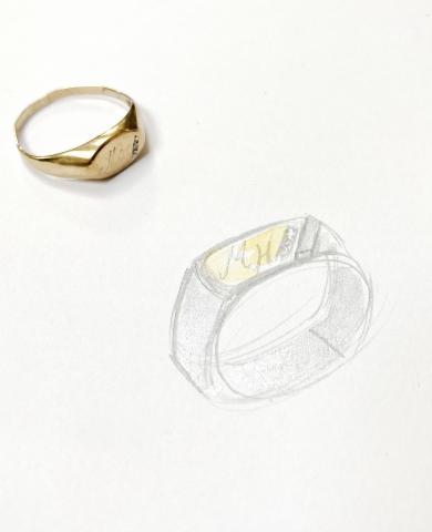 geerbter Ring