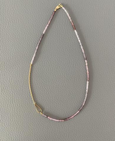 Collier "Regenbogen" Collier mit Turmalinen