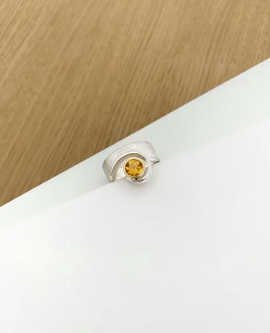 Ring "Sunset" 1.480€ Ring Citrin