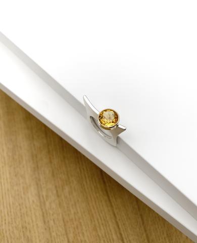 Ring "Sonnenaufgang" 1.150€ Citrinring
