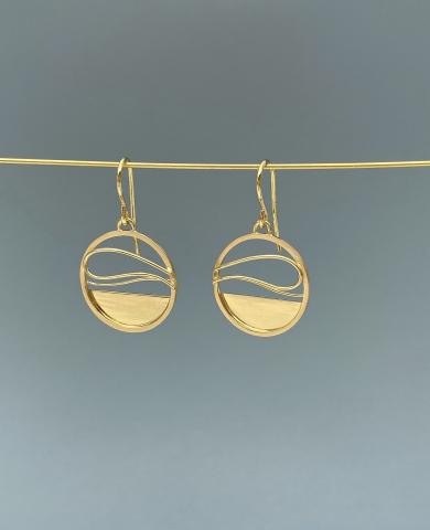 Ohrschmuck Design Gold