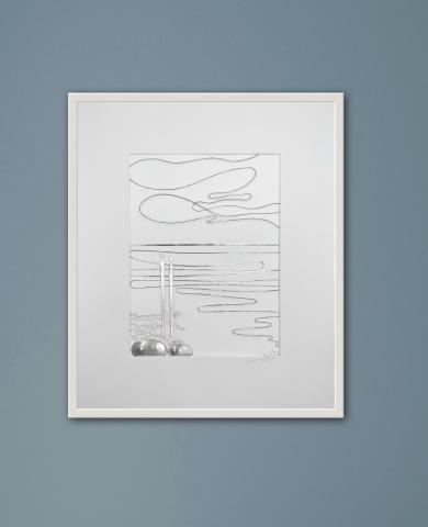 Bild "Am Meer" 60x50 cm 2.850€
