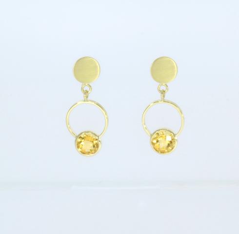 Ohrschmuck "Sommerabend" Citrin Ohrschmuck