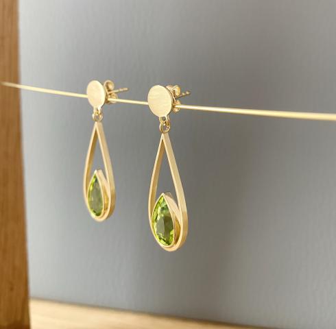 Ohrschmuck "nature life" Ohrschmuck Turmalin