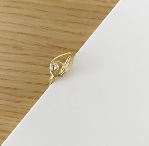 Ring "Blüte" Diamant Ring