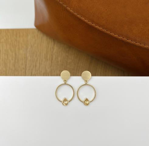 Ohrschmuck "Freudentränen" 2.750€ hochwertiger Ohrschmuck Grossular