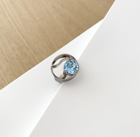 Ring "Am Meer" individueller Topasring