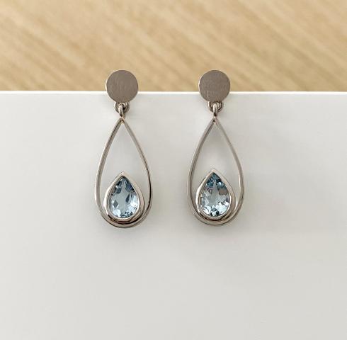 Ohrschmuck "Die blaue Lagune" 3.480 € Ohrschmuck