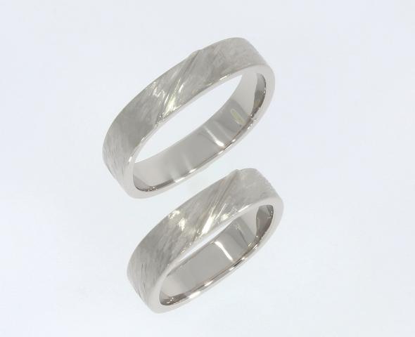 Trauringe Diamant Weißgold