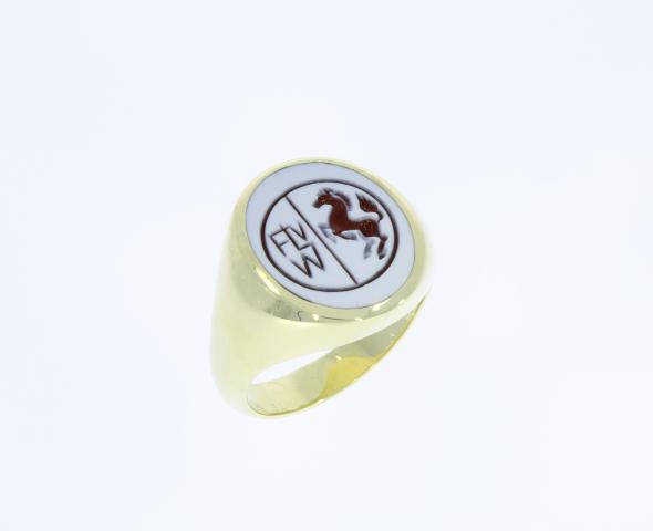 Siegelring mit Logo