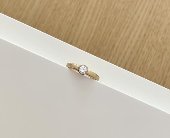 Ring "Solitär", Gold, Brillant, 3.950€ Solitär Gelbgold Brillant