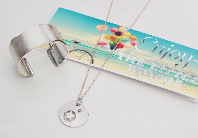 Silberarmreifen "Energie" Silberschmuck Kollektion Star