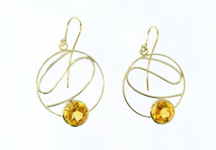 Citrin Ohrschmuck Citrin Ohrschmuck