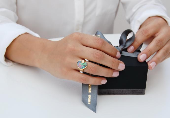 Opalring "Queen" Opalring Goldschmied