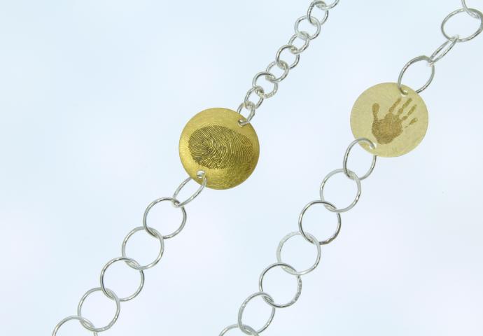 Fußabdruck Schmuck