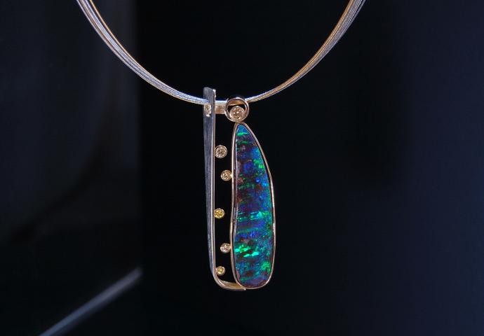 Opal Collier Boulderopal