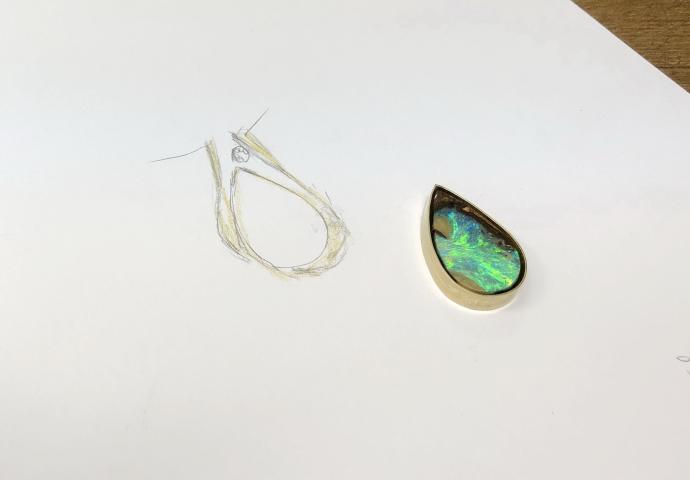 für jeden Opal ein besonderes Schmuckstück Opalschmuck