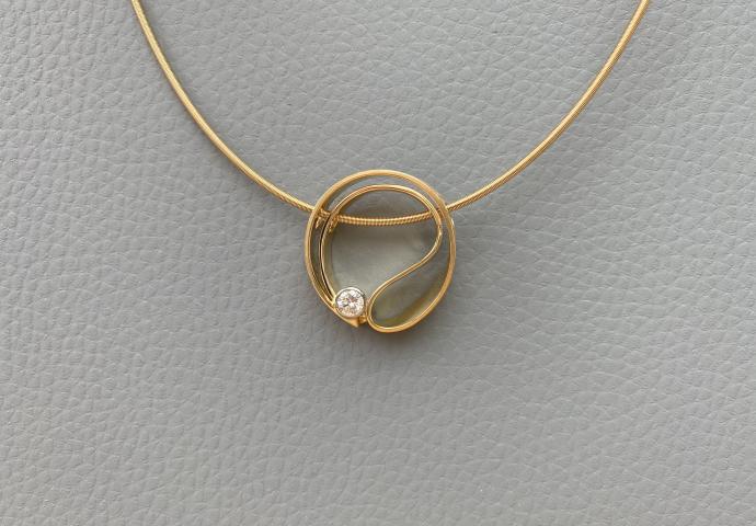 Anhänger "Frühlingserwachen" Collier