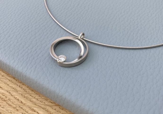Anhänger "Pure" Diamantanhänger