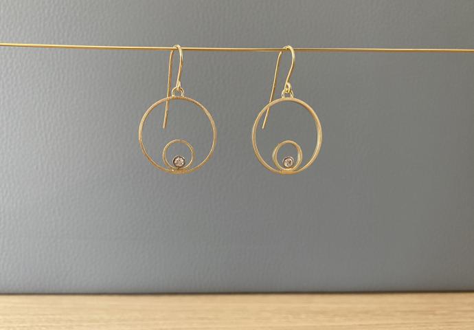 Ohrschmuck "Sonnenlicht" Diamantschmuck