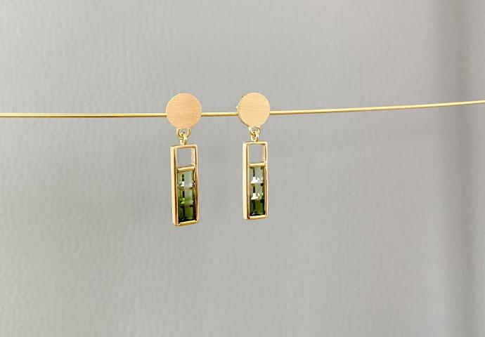 Ohrschmuck "green" Ohrschmuck Turmalin
