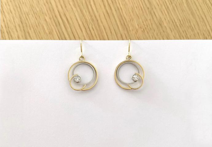 Ohrschmuck "Meereswellen" Ohrschmuck Meereswellen