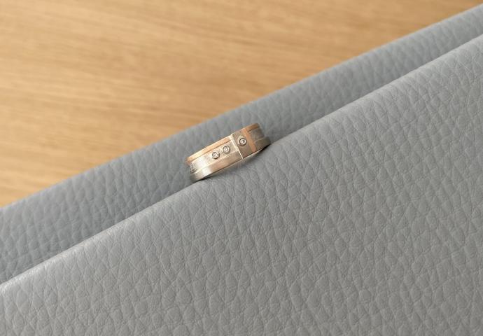 Der neue Ring aus zwei Eheringen neuer Ring aus zwei Eheringen