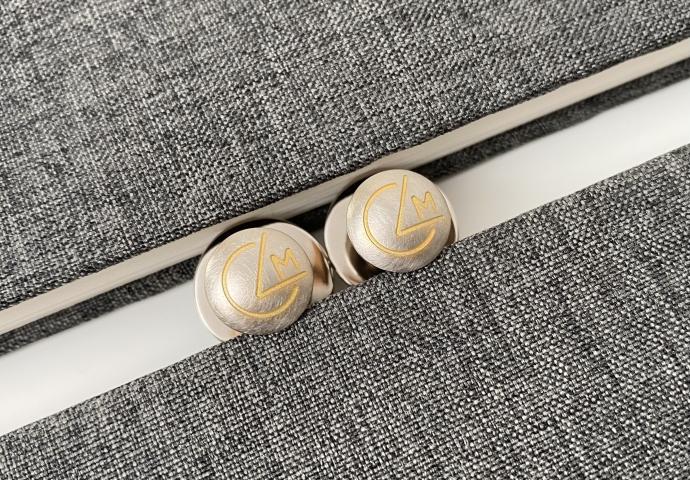 Manschettenknöpfe Fingerprint